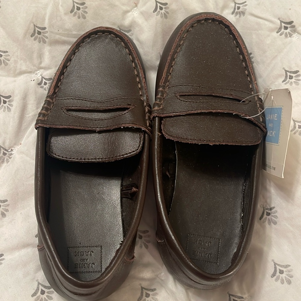 Janie and Jack boys loafers size 13